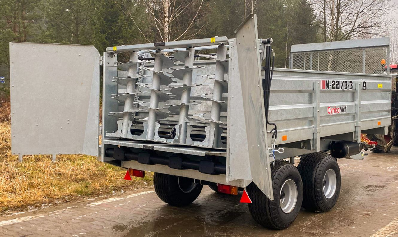 Rozrzutnik 6 T / MANURE SPREADER / MISTSTREUER / Распределитель 6 T - 撒肥机:图4 Rozrzutnik 6 T / MANURE SPREADER / MISTSTREUER / Распределитель 6 T - 撒肥机:图4