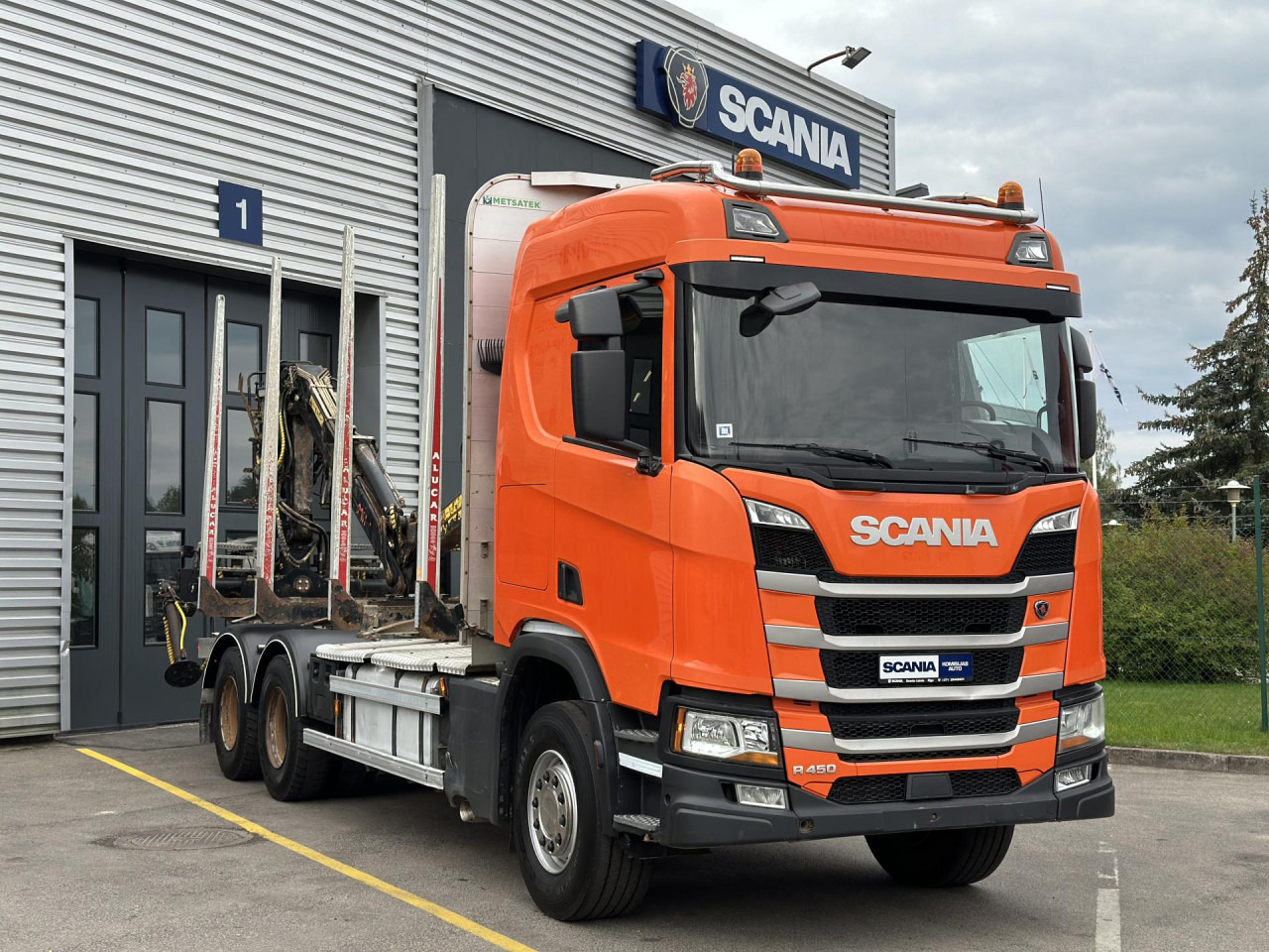 SCANIA R 450 B6x4HZ - 驾驶室底盘卡车:图1 SCANIA R 450 B6x4HZ - 驾驶室底盘卡车:图1