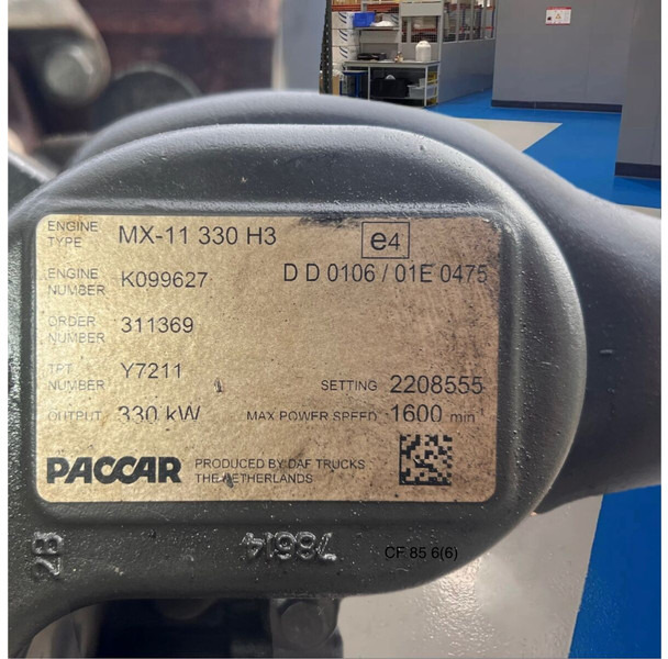 发动机 DAF MX-11 330 H3：图6