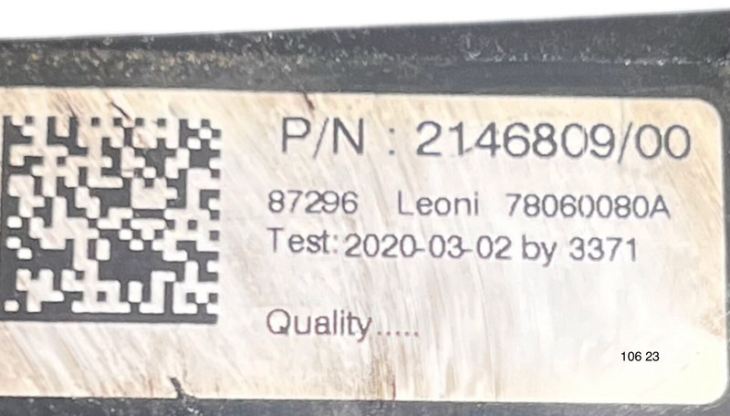 DAF - 电缆/ 线束:图2 DAF - 电缆/ 线束:图2