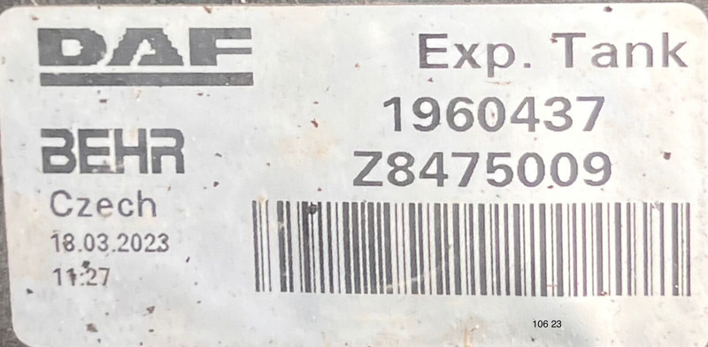 DAF - 膨胀水箱:图2 DAF - 膨胀水箱:图2