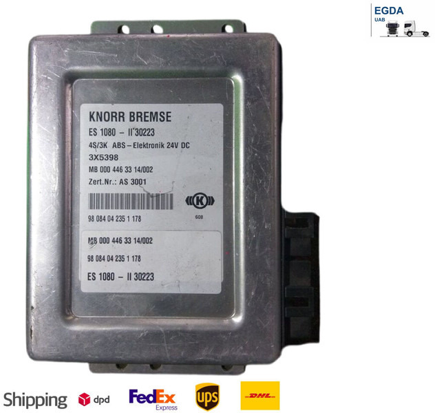KNORR-BREMSE 4S/3K ABS Elektronik 0004463314/002 - ECU:图1 KNORR-BREMSE 4S/3K ABS Elektronik 0004463314/002 - ECU:图1