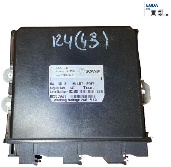 Scania 2008 - ECU:图1 Scania 2008 - ECU:图1