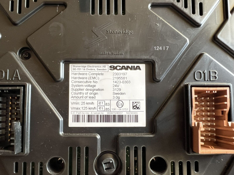 Scania - 仪表板:图2 Scania - 仪表板:图2