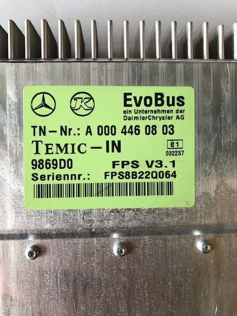 MERCEDES-BENZ Temic - ECU 适用于 城市巴士:图2 MERCEDES-BENZ Temic - ECU 适用于 城市巴士:图2
