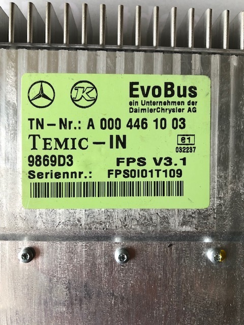 MERCEDES-BENZ Temic - ECU 适用于 城市巴士:图1 MERCEDES-BENZ Temic - ECU 适用于 城市巴士:图1