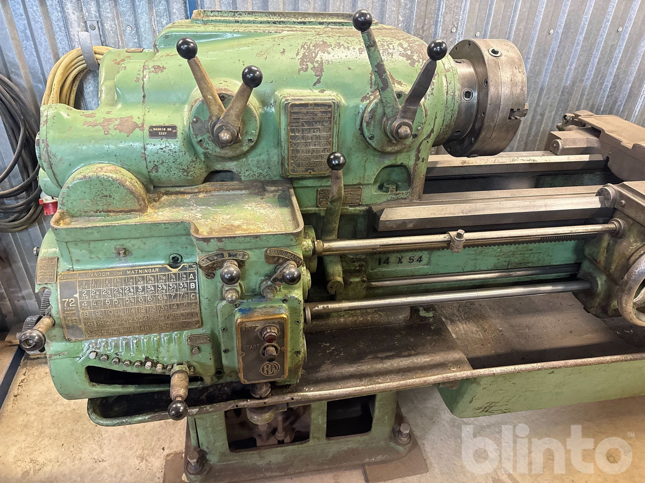 Americano Pratt&Whitney 14X54 - 金属车床:图2 Americano Pratt&Whitney 14X54 - 金属车床:图2