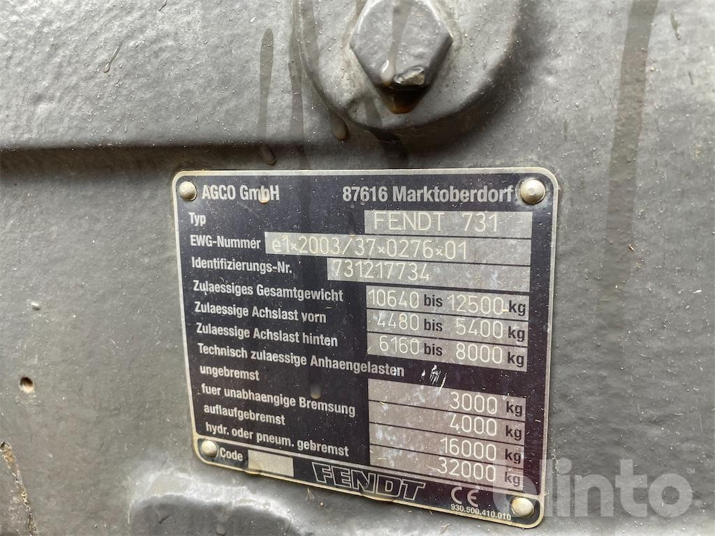 Fendt 820 Vario (2010) - 拖拉机:图5 Fendt 820 Vario (2010) - 拖拉机:图5