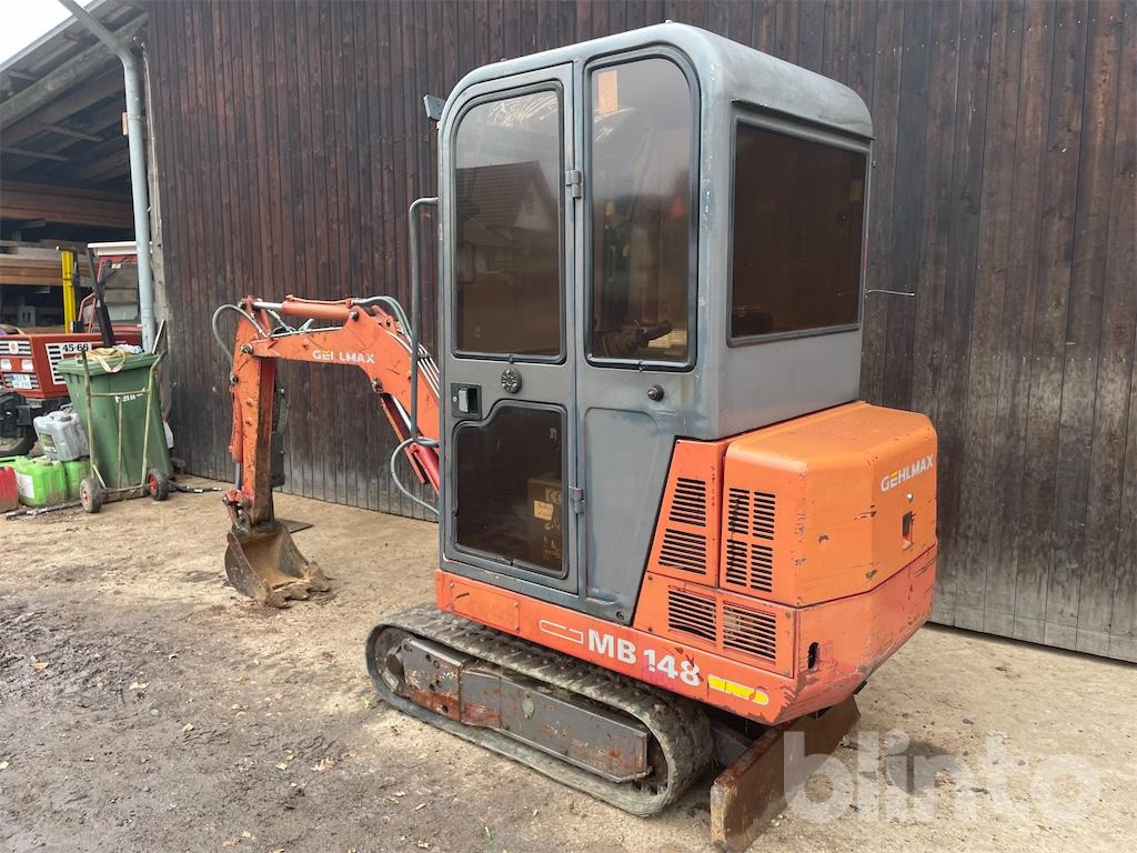 Gehlmax MB 148 (2000) - 小型挖掘机:图4 Gehlmax MB 148 (2000) - 小型挖掘机:图4