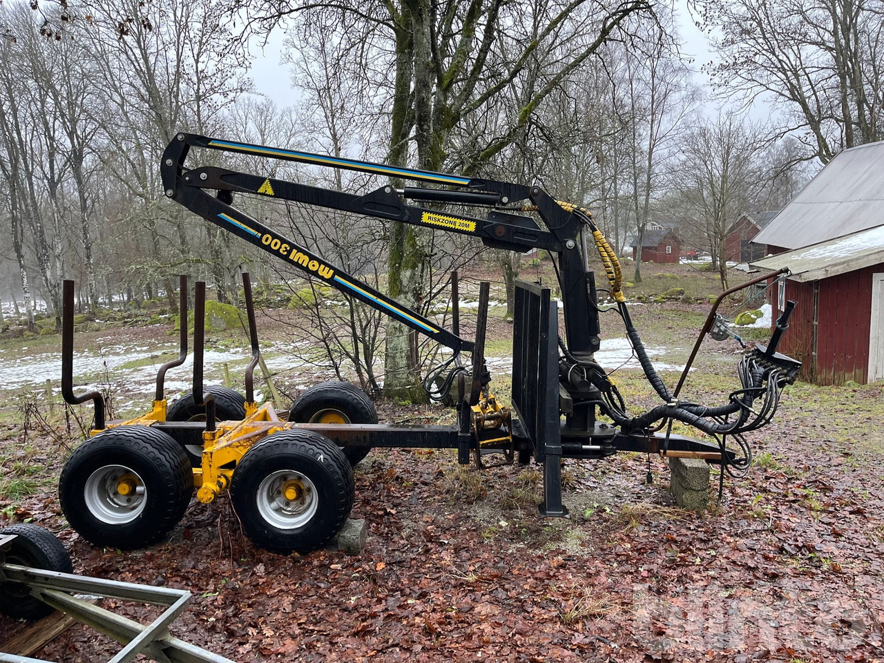 Moheda 9 ton - 林业拖车:图4 Moheda 9 ton - 林业拖车:图4