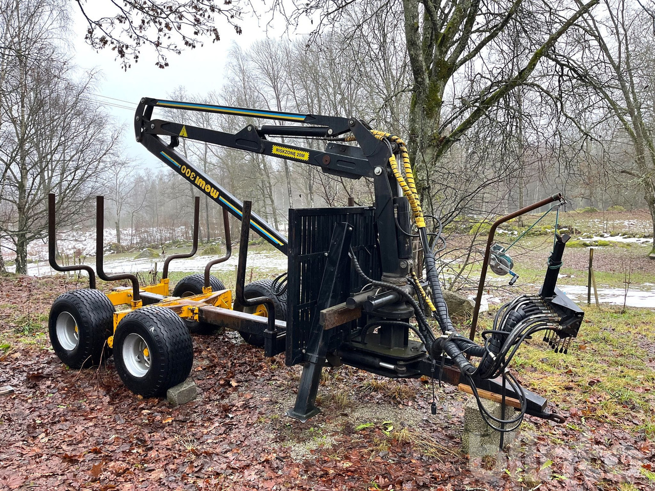 Moheda 9 ton - 林业拖车:图3 Moheda 9 ton - 林业拖车:图3