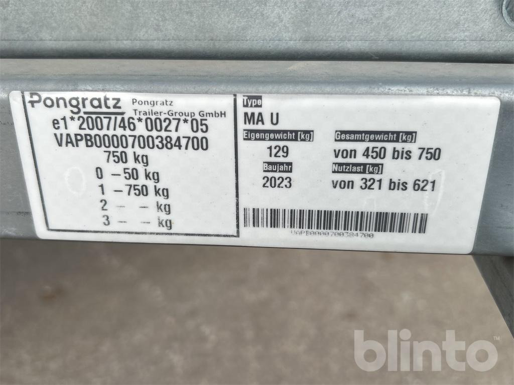 Pongratz EMA 750U (2023) - 摩托车拖车:图5 Pongratz EMA 750U (2023) - 摩托车拖车:图5