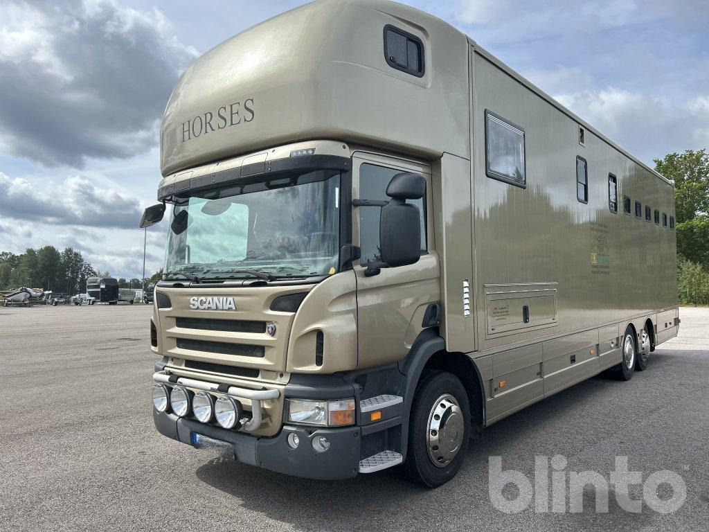 SCANIA P360DB6X2*4MNB - 马匹运输车:图1 SCANIA P360DB6X2*4MNB - 马匹运输车:图1