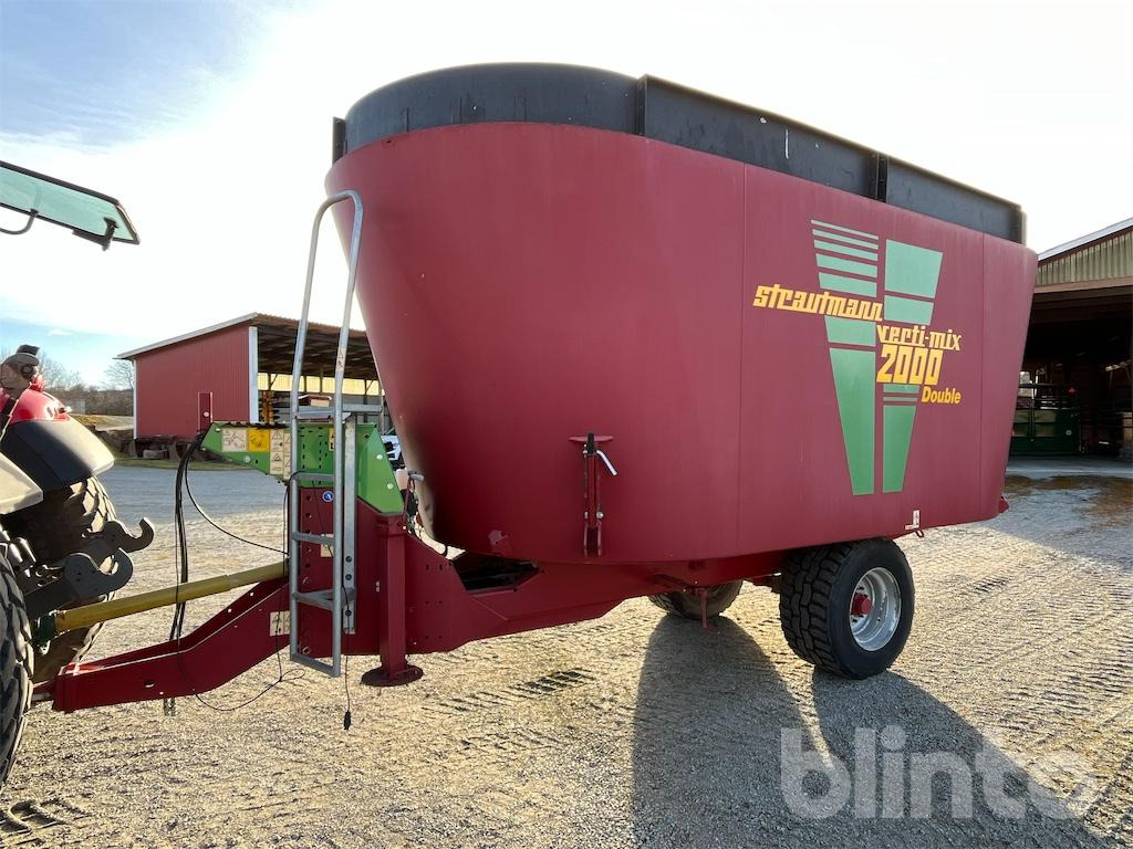 Strautmann Verti-mix 2000 Double - 饲料搅拌车:图1 Strautmann Verti-mix 2000 Double - 饲料搅拌车:图1