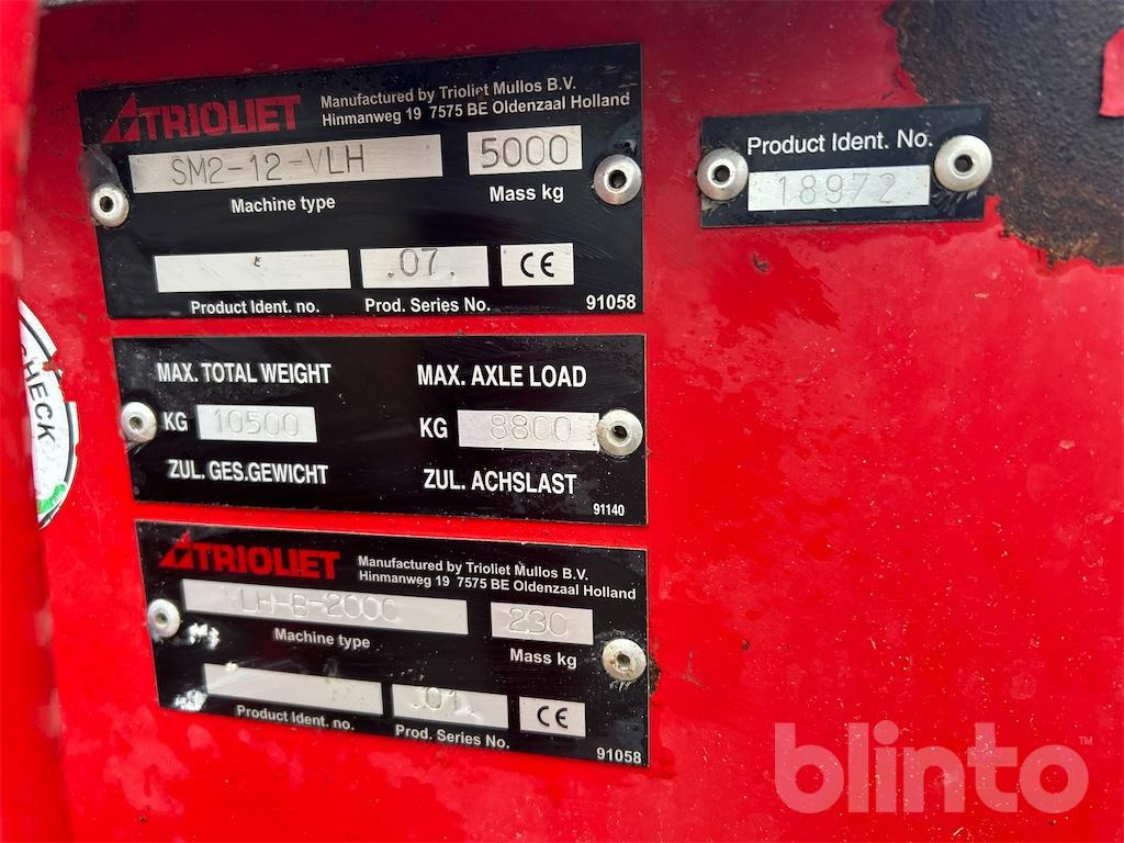 Trioliet Solomix 2-1200 - 饲料搅拌车:图5 Trioliet Solomix 2-1200 - 饲料搅拌车:图5