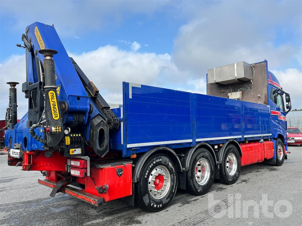 VOLVO FH 16 650 med fällbara sidor samt 4 hydrauliska utskjut - 栏板式/ 平板卡车, 起重车:图5 VOLVO FH 16 650 med fällbara sidor samt 4 hydrauliska utskjut - 栏板式/ 平板卡车, 起重车:图5