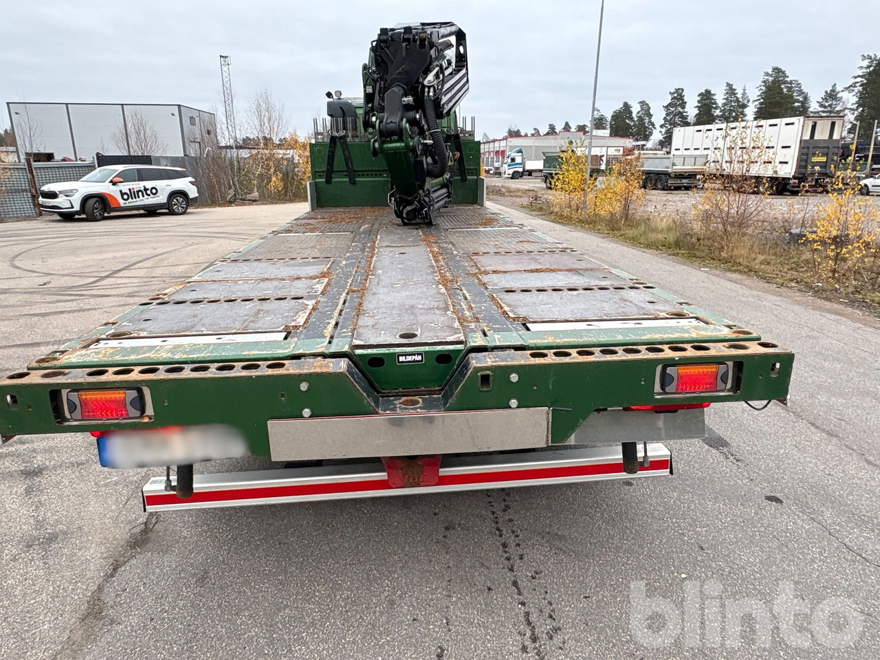 VOLVO FM 460 8x4 Tridem - 栏板式/ 平板卡车, 起重车:图4 VOLVO FM 460 8x4 Tridem - 栏板式/ 平板卡车, 起重车:图4