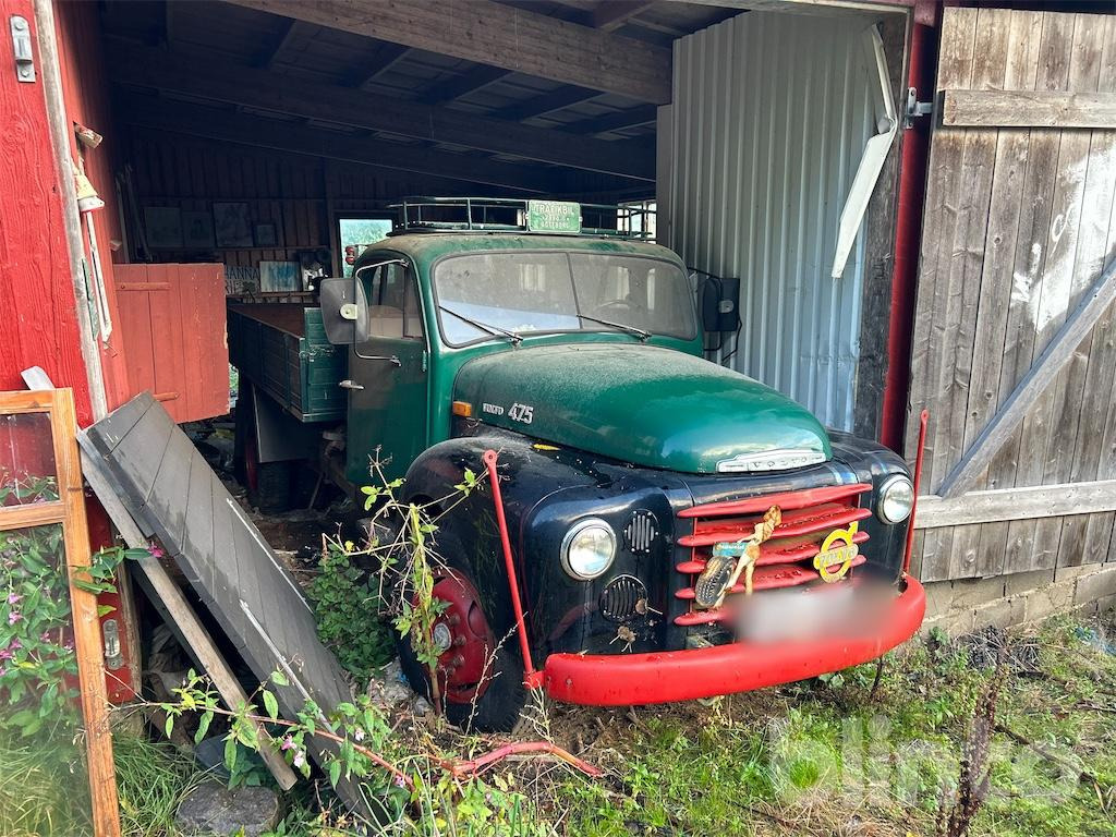 栏板式/ 平板卡车 VOLVO L 475 Reparationsobjekt：图1