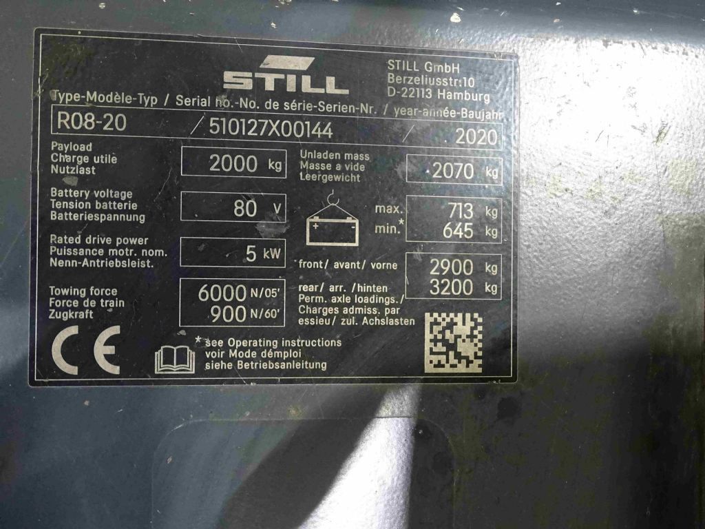 STILL R08-20 - 牵引车站:图5 STILL R08-20 - 牵引车站:图5