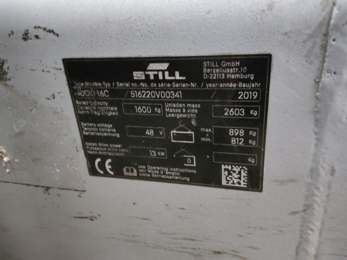 Still RX20-16C/LIION - 电动叉车:图5 Still RX20-16C/LIION - 电动叉车:图5