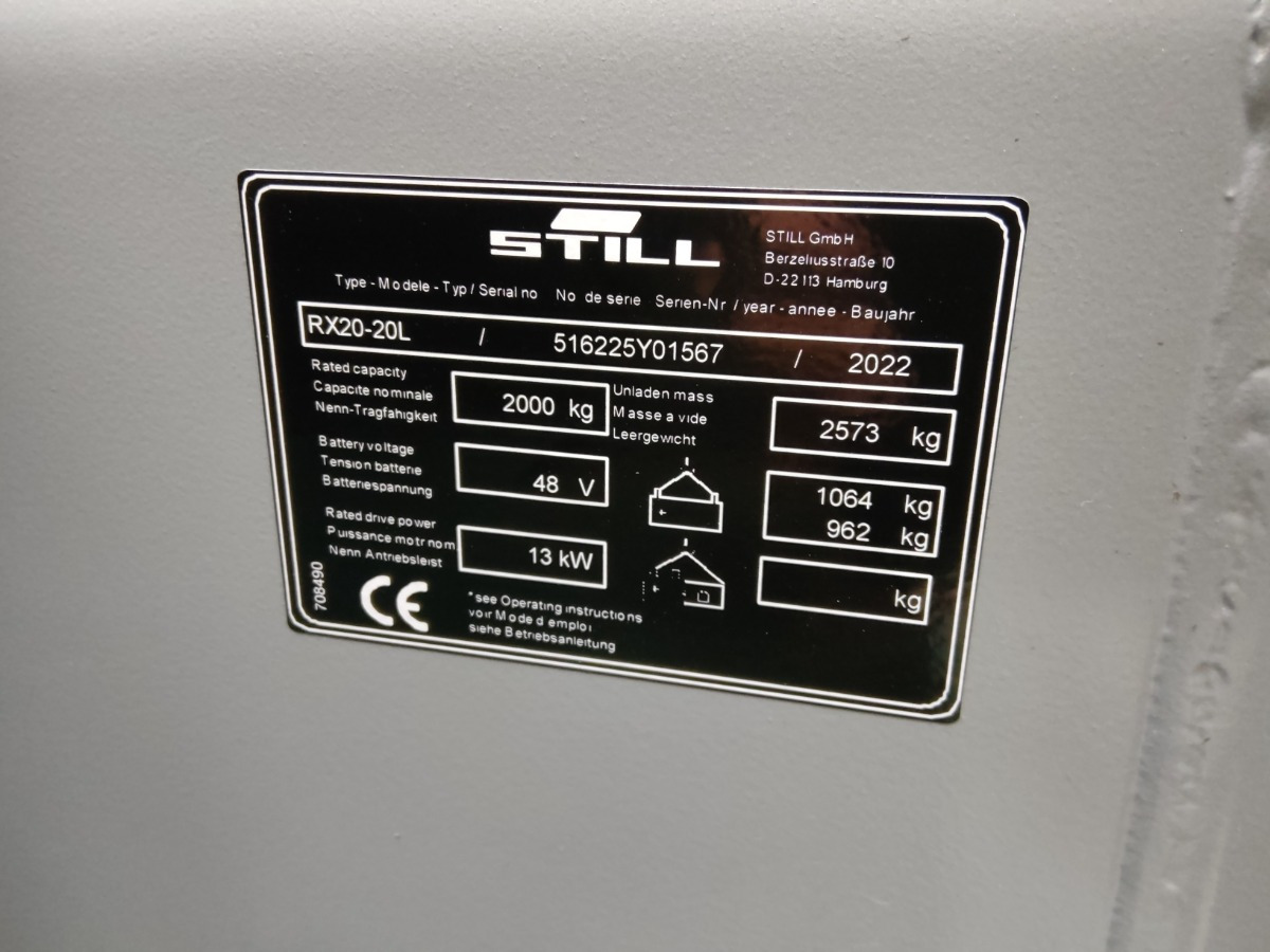 电动叉车 Still RX20-20L：图10