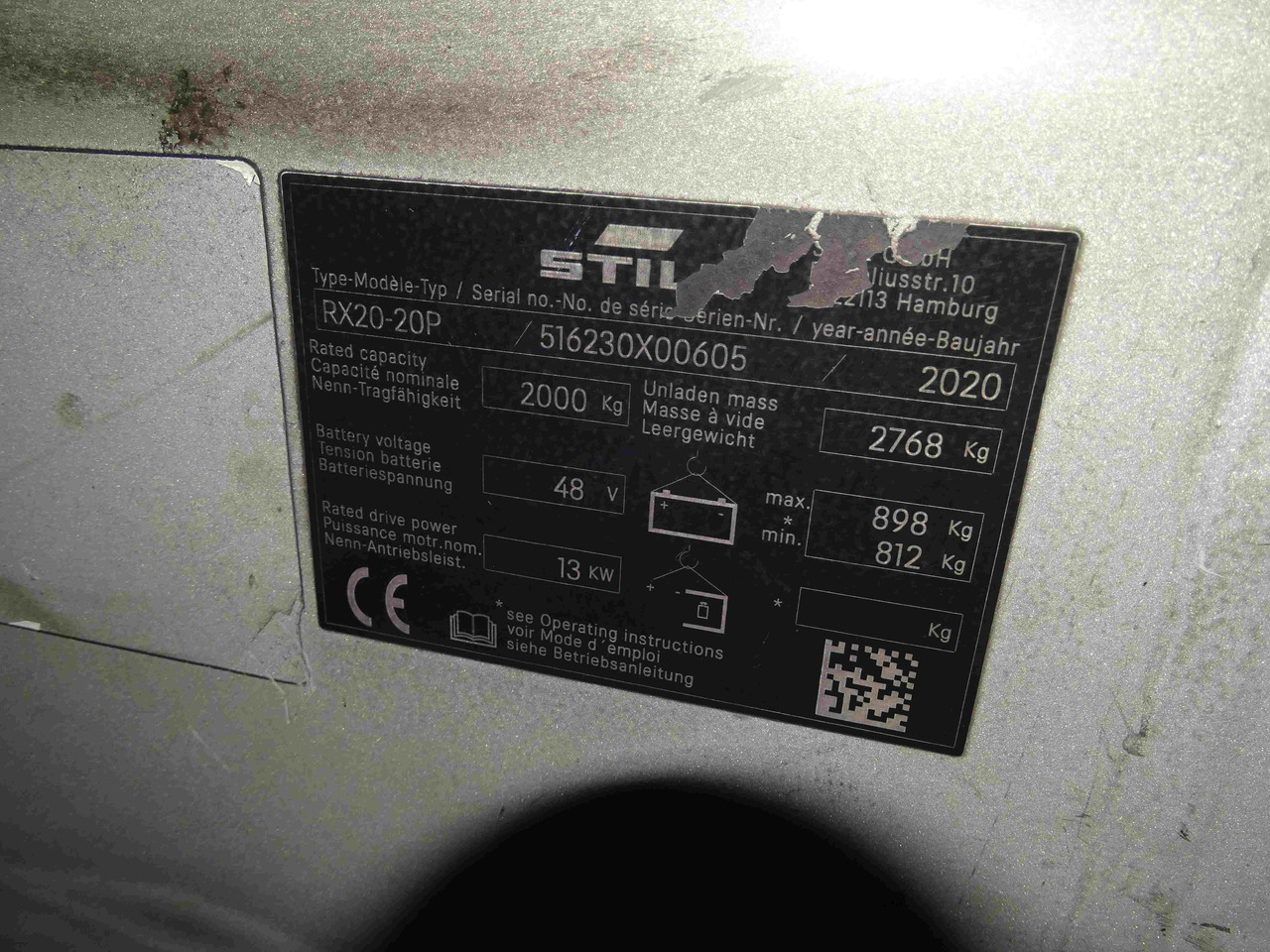 Still RX20-20P - 电动叉车:图5 Still RX20-20P - 电动叉车:图5