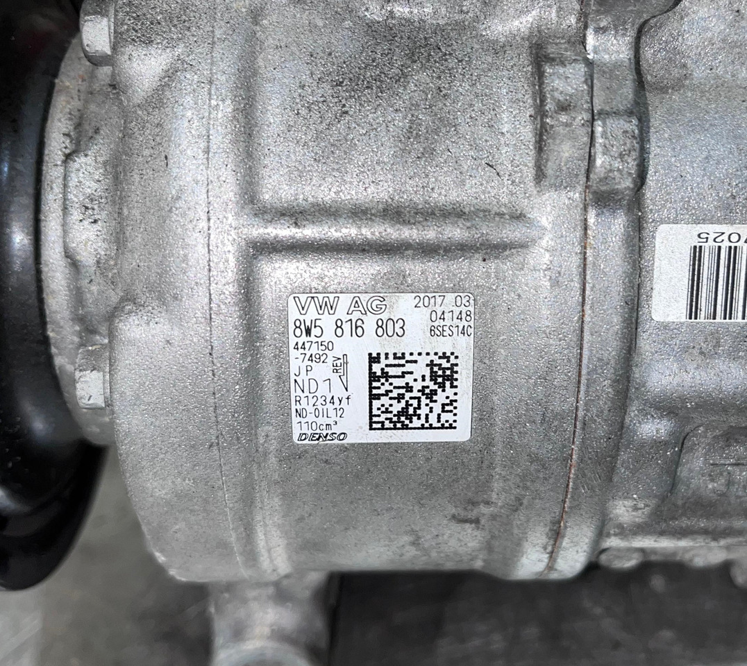 AUDI A/C Compressor 8W5816803 - 空调压缩机:图1 AUDI A/C Compressor 8W5816803 - 空调压缩机:图1