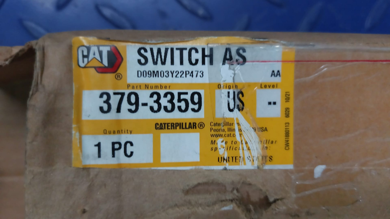 CATERPILLAR Switch CAT 379-3359 - 备件 适用于 建筑机械:图3 CATERPILLAR Switch CAT 379-3359 - 备件 适用于 建筑机械:图3