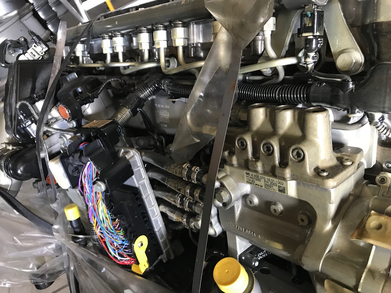 Mercedes Actros Antos Atego OM936 Euro 6 Common Rail - 发动机及其零件 适用于 卡车:图3 Mercedes Actros Antos Atego OM936 Euro 6 Common Rail - 发动机及其零件 适用于 卡车:图3