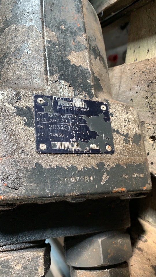 Rexroth Pump KFA2F080 Mercedes - 液压泵 适用于 卡车:图1 Rexroth Pump KFA2F080 Mercedes - 液压泵 适用于 卡车:图1