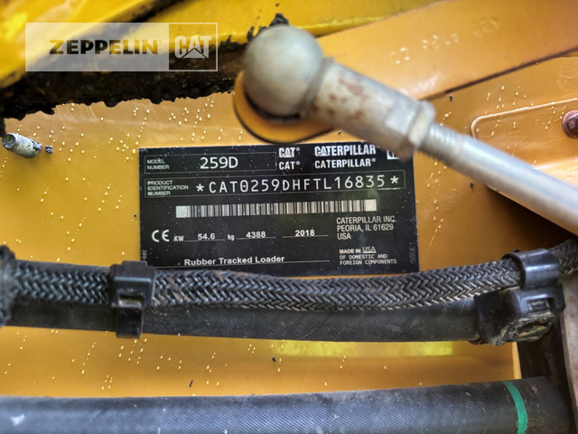 Cat 259D - 滑移装载机:图5 Cat 259D - 滑移装载机:图5