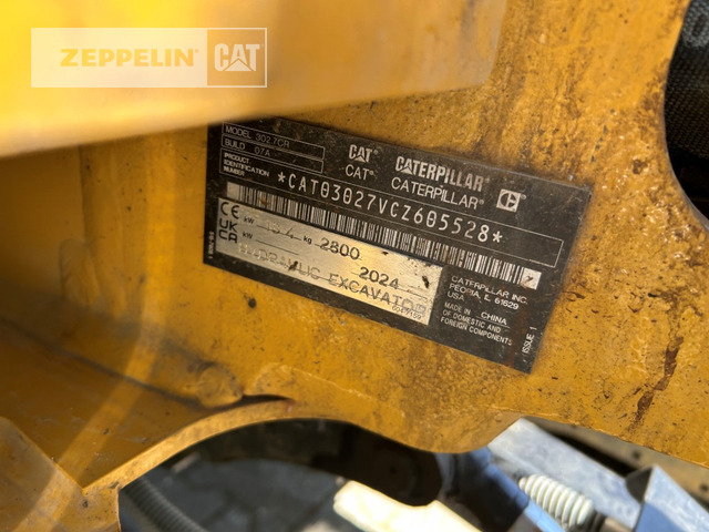 Cat 302.7CR-07 - 小型挖掘机:图2 Cat 302.7CR-07 - 小型挖掘机:图2