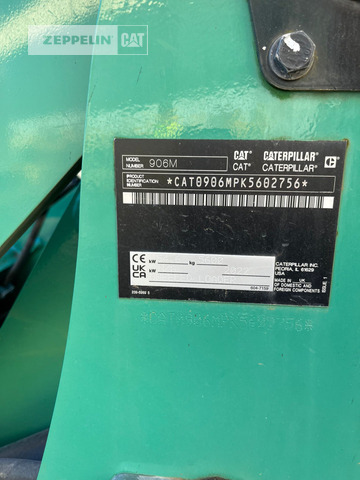 Cat 906M - 轮式装载机:图5 Cat 906M - 轮式装载机:图5