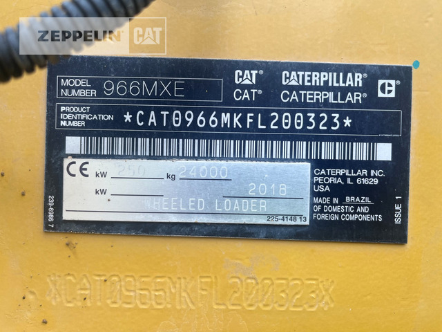 Cat 966MXE - 轮式装载机:图2 Cat 966MXE - 轮式装载机:图2