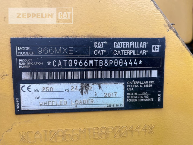 Cat 966MXE - 轮式装载机:图2 Cat 966MXE - 轮式装载机:图2