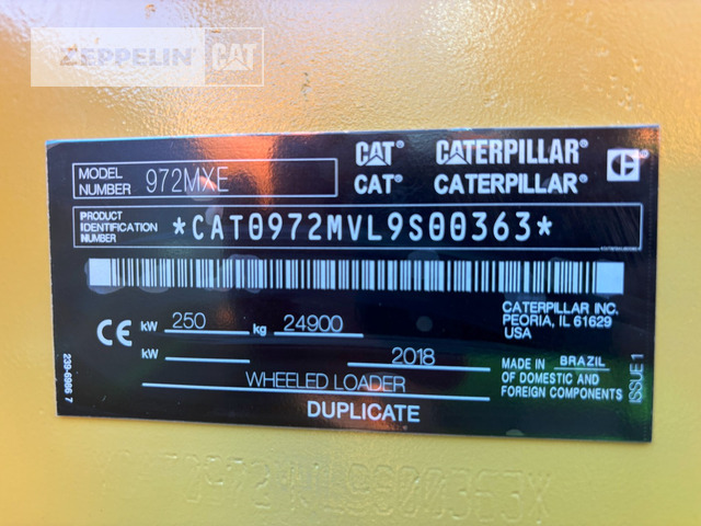 Cat 972MXE - 轮式装载机:图5 Cat 972MXE - 轮式装载机:图5