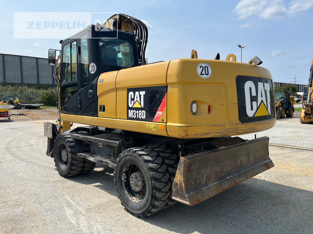 Cat M318D - 轮式挖掘机:图4 Cat M318D - 轮式挖掘机:图4