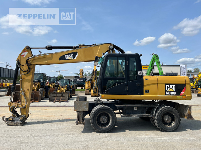 Cat M318D - 轮式挖掘机:图3 Cat M318D - 轮式挖掘机:图3