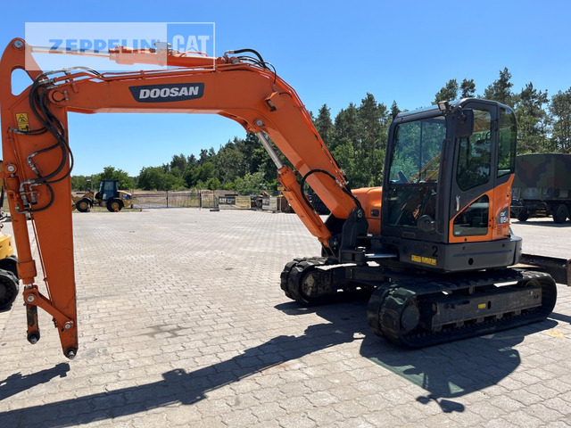 Doosan DX85R-3 - 小型挖掘机:图1 Doosan DX85R-3 - 小型挖掘机:图1