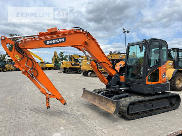 Doosan DX85R-3 - 小型挖掘机:图1 Doosan DX85R-3 - 小型挖掘机:图1