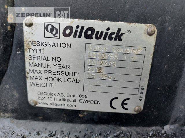 Oilquick Deutschland GmbH Primärprodukte Kompo - 快速耦合器 适用于 建筑机械:图3 Oilquick Deutschland GmbH Primärprodukte Kompo - 快速耦合器 适用于 建筑机械:图3