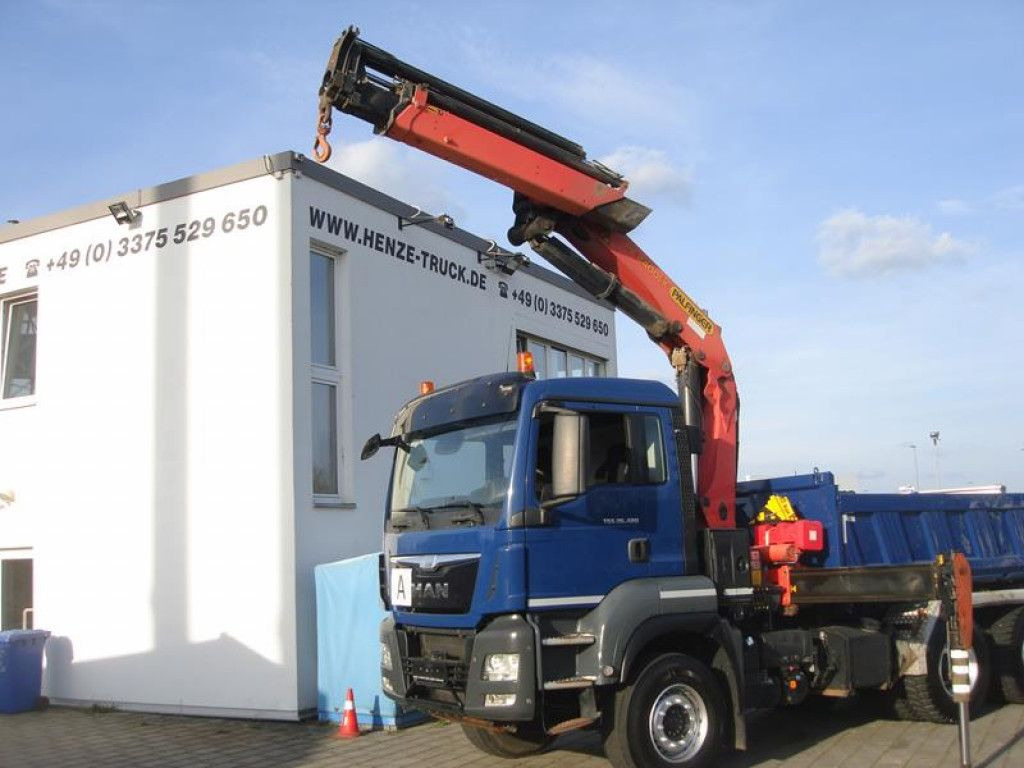 MAN TG-S 26.480 6x4 BL 3-Achs Kipper Kran Palf. PK 2 MAN TG-S 26.480 6x4 BL 3-Achs Kipper Kran Palf. PK 2 - 翻斗车, 起重车:图2 MAN TG-S 26.480 6x4 BL 3-Achs Kipper Kran Palf. PK 2 MAN TG-S 26.480 6x4 BL 3-Achs Kipper Kran Palf. PK 2 - 翻斗车, 起重车:图2