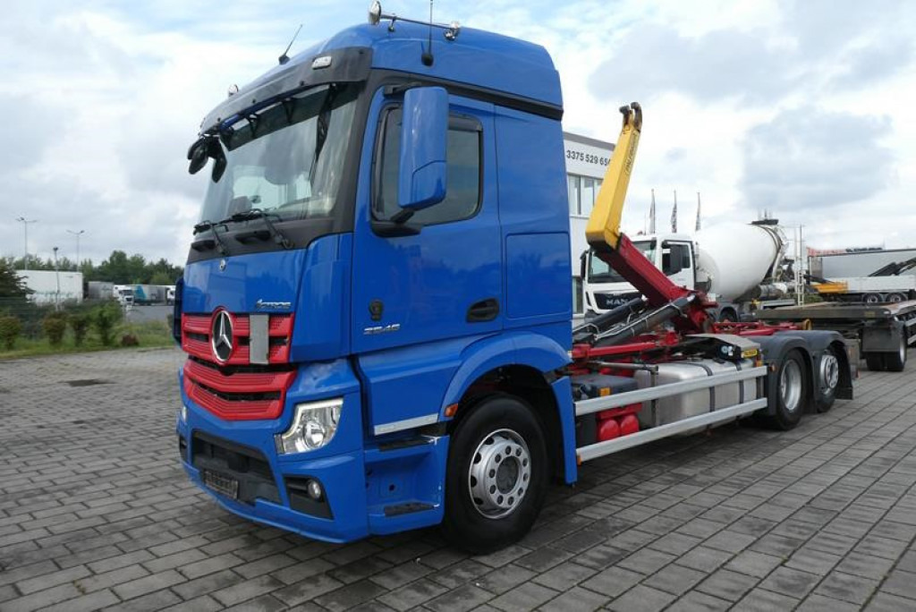 MERCEDES-BENZ Actros neu 2546 L 6x2 Abrollkipper Lenk-Lift Achse - 吊钩升降车:图1 MERCEDES-BENZ Actros neu 2546 L 6x2 Abrollkipper Lenk-Lift Achse - 吊钩升降车:图1