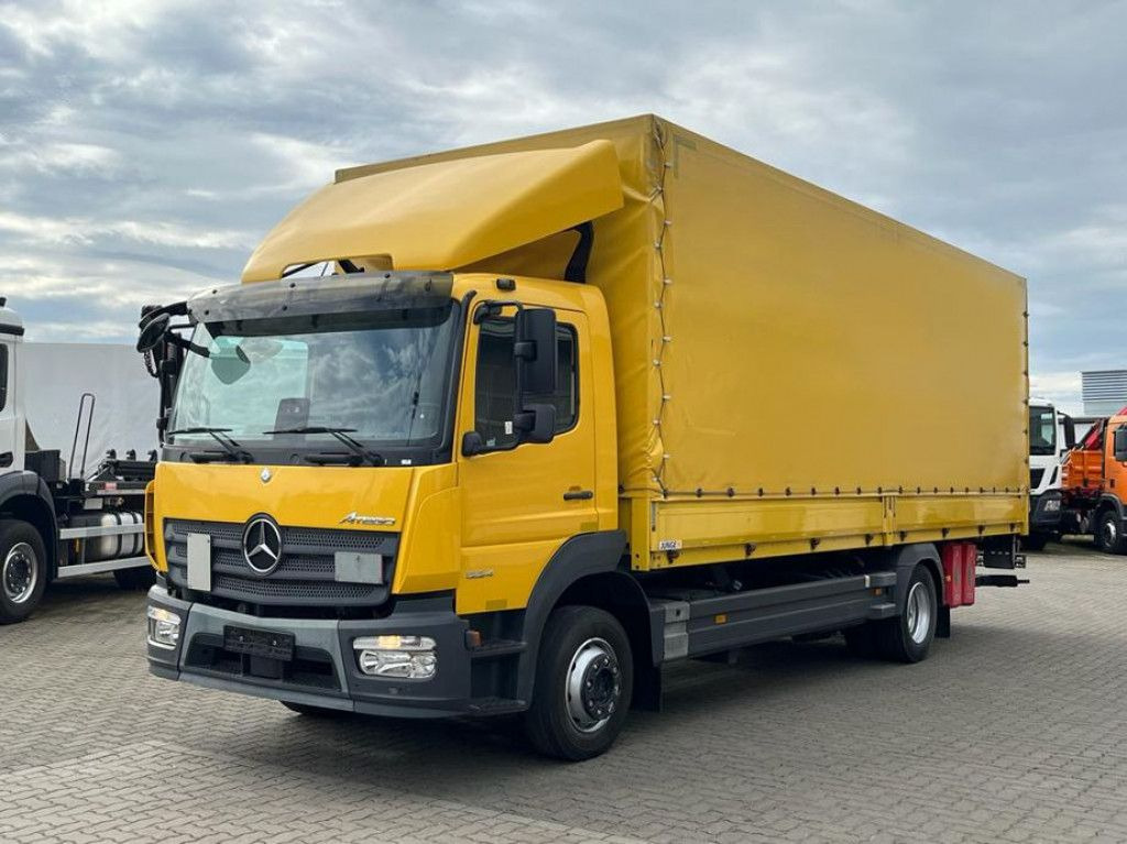 Mercedes-Benz Atego 1224 L Pritsche LBW LBW 1.5to - 侧帘卡车:图1 Mercedes-Benz Atego 1224 L Pritsche LBW LBW 1.5to - 侧帘卡车:图1