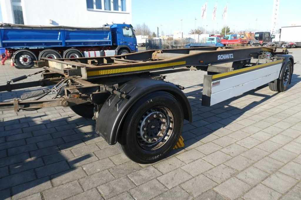 SCHMITZ GOTHA Abrollcontainernanhänger ACF 18 Containeranhänger S -Schlitten - 滚出式/ 箕斗拖车:图1 SCHMITZ GOTHA Abrollcontainernanhänger ACF 18 Containeranhänger S -Schlitten - 滚出式/ 箕斗拖车:图1