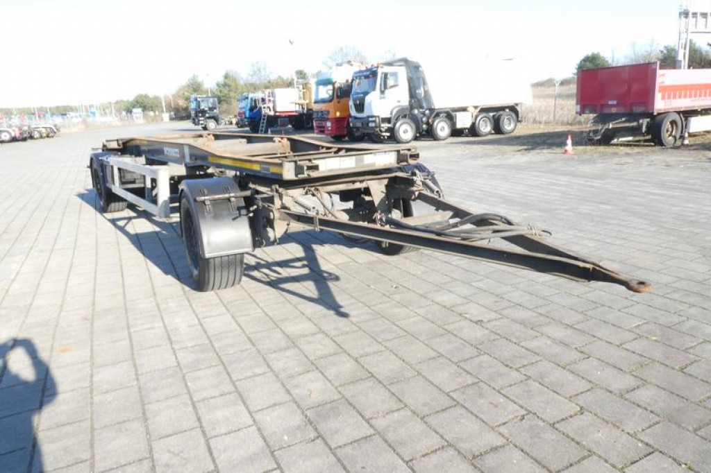 SCHMITZ GOTHA SCHMITZ GOTHA Abrollcontainernanhänger Containeranhänger ACF 18 S -Schlitten - 滚出式/ 箕斗拖车:图3 SCHMITZ GOTHA SCHMITZ GOTHA Abrollcontainernanhänger Containeranhänger ACF 18 S -Schlitten - 滚出式/ 箕斗拖车:图3