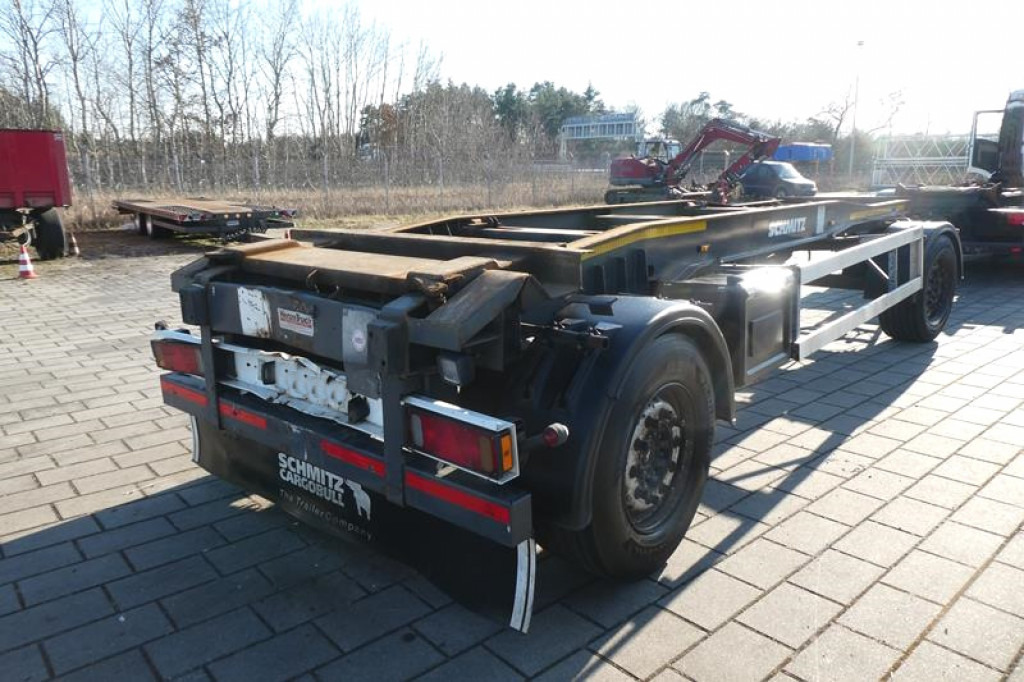 SCHMITZ GOTHA SCHMITZ GOTHA Abrollcontainernanhänger Containeranhänger ACF 18 S -Schlitten - 滚出式/ 箕斗拖车:图2 SCHMITZ GOTHA SCHMITZ GOTHA Abrollcontainernanhänger Containeranhänger ACF 18 S -Schlitten - 滚出式/ 箕斗拖车:图2