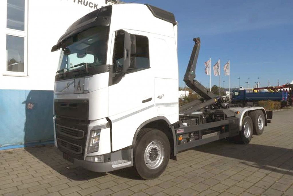 Volvo FH 460 Abrollkipper Meiller 20.70, Funk - 吊钩升降车:图1 Volvo FH 460 Abrollkipper Meiller 20.70, Funk - 吊钩升降车:图1