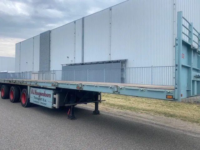 Floor open oplegger 3 asser uitschuifbaar, 2 x stuur, 1 x liftas - 栏板式/ 平板半拖车:图2 Floor open oplegger 3 asser uitschuifbaar, 2 x stuur, 1 x liftas - 栏板式/ 平板半拖车:图2