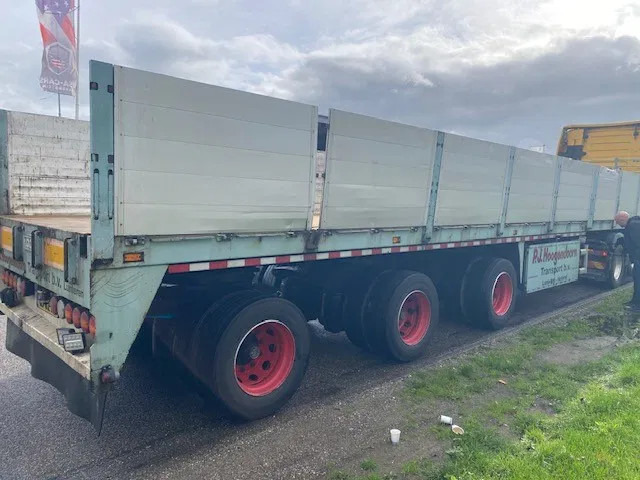 Floor stenenoplegger, 3 asser uitschuifbaar met stuuras en liftas - 栏板式/ 平板半拖车:图4 Floor stenenoplegger, 3 asser uitschuifbaar met stuuras en liftas - 栏板式/ 平板半拖车:图4